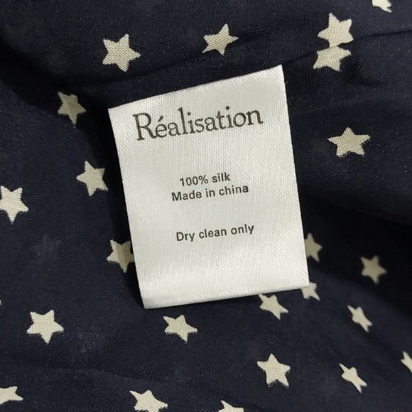 Realisation Ozzie Mini Dress Navy Star Silk C37 - Picture 8 of 10